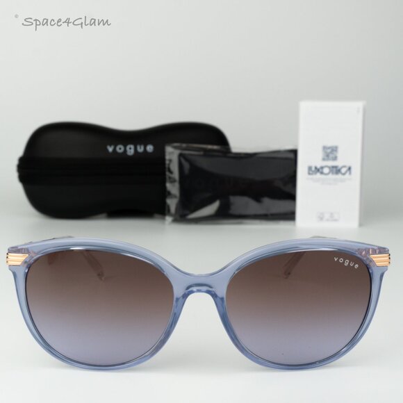 Vogue Women Sunglasses Purple Violet Brown Grad Cat Eye VO5460S 29256856 NEW main image 6